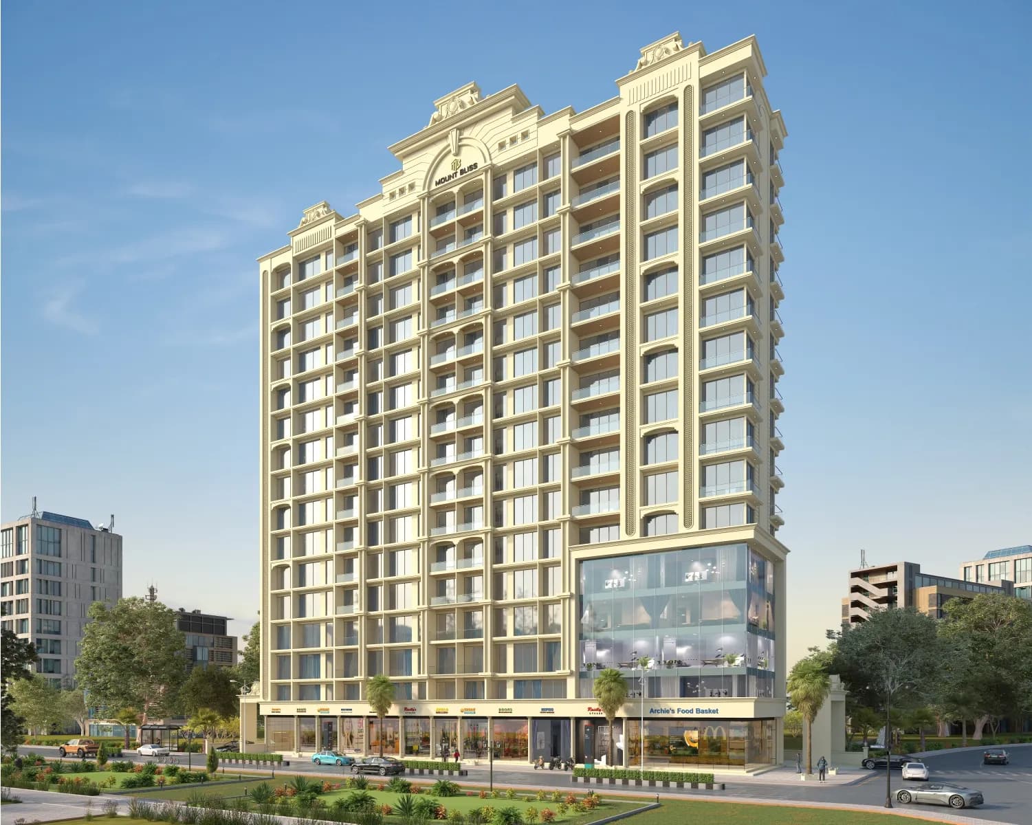 Mount Bliss in Plot 1, Sector 30, CBD Belapur, Sion-Panvel Highway, Navi Mumbai